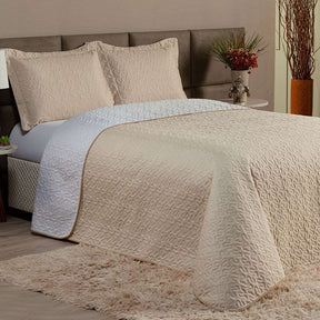 Cobre Leito Queen Clara Dupla Face Matelado Caminho Sem Fim (auto-sku-555) - Hill Decor - usehill.com