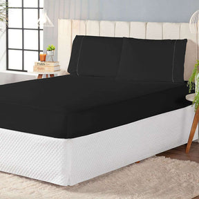 Kit Jogo de Cama Laura 3 Peças Colchão Casal Percal 200 Fios (auto-sku-565) - Hill Decor - usehill.com