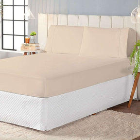 Kit Jogo de Cama Laura 3 Peças Colchão Casal Percal 200 Fios (auto-sku-565) - Hill Decor - usehill.com