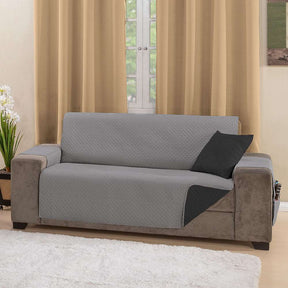 Protetor de Sofá Impermeável Dupla Face 3 Lugares King (auto-sku-588) - Hill Decor - usehill.com